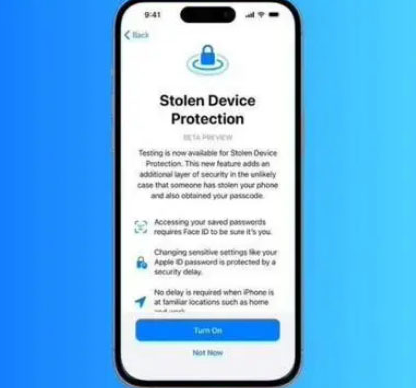 碑林苹果授权维修店分享被盗设备保护功能开启方法 